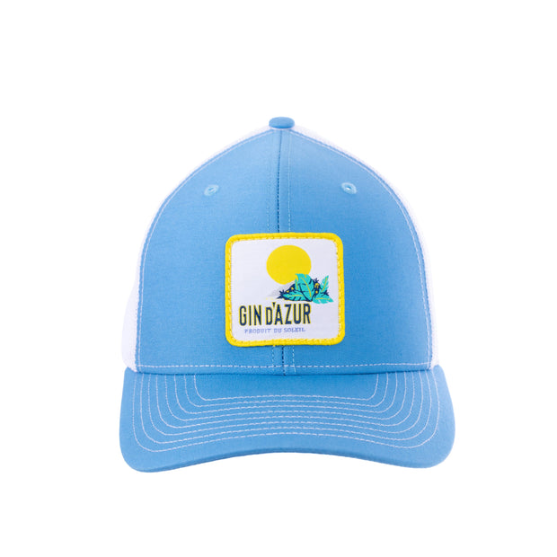 GINDAZUR BLUE TRUCKER HAT - Gin d’Azur