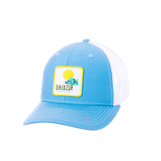 GINDAZUR BLUE TRUCKER HAT - Gin d’Azur